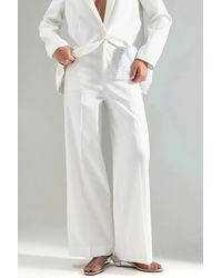 Hiccup - High Waist Straight Leg Bengalin Pants - Lyst