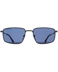 Lacoste - Rectangle Dark Gunmetal L277S - Lyst