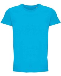 Sol's - Adult Crusader Recycled T-Shirt (Aqua) - Lyst