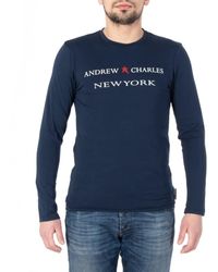 Andrew Charles by Andy Hilfiger - Ls T-Shirt Ts160 031002 Selma Cotton - Lyst