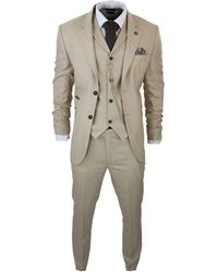 TruClothing - 3 Piece Prince Of Wales Check Suit - Lyst