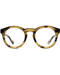 Moncler - Round Coloured Havana Ml5037 - Lyst