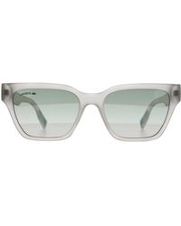 Lacoste - Rectangle Matte Crystal Gradient L6002S - Lyst