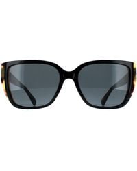 Michael Kors - Rectangle Bi Layer Amber Tortoise Dark Mk2199 Acadia - Lyst