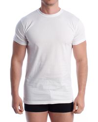 Q En - Short Sleeve Cotton Undershirt Q1003 - Lyst