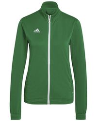 adidas - Funnel Neck High Collar Long Sleeve Jersey Athletic Top - Lyst