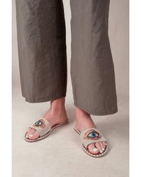 Where's That From - 'Cleanse' Flat Sandals - Lyst
