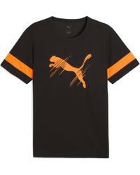 PUMA - Attacanto Logo Jersey Short Sleeve Performance T-Shirt - Lyst