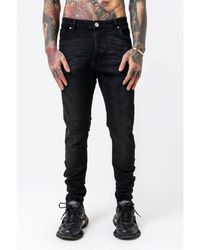 Good For Nothing - Black Cotton Skinny Denim Jeans - Lyst