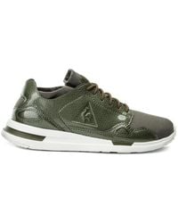Le Coq Sportif - Lcs R Flow Dark Trainers Leather - Lyst