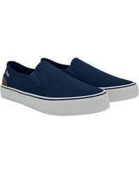 Bench - Dalton Canvas Slip On Trainers - Lyst