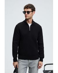 Grimelange - Zipper Collar Knit Jumper - Lyst