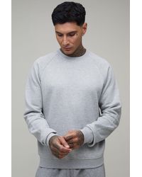 BoohooMAN - Tall Essential Regular Fit Raglan Sleeve Sweater - Lyst