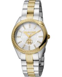 Roberto Cavalli - Rc5L038M0085 4894626190025 Quartz Stainless Steel 5 Atm 32 Mm Watch - Lyst