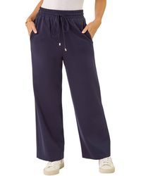 Roman - Petite Drawstring Ponte Trouser - Lyst