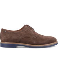 Base London - Strand Derby Shoes Leather - Lyst