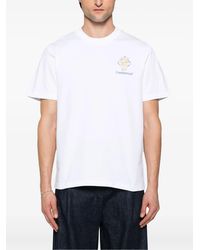 CASABLANCA - Diamond Column Printed T-Shirt - Lyst