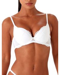 Gossard - Superboost Lace Padded Plunge Bra - Lyst