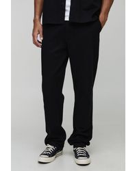BoohooMAN - Tall Fixed Waist Straight Fit Worker Pants - Lyst