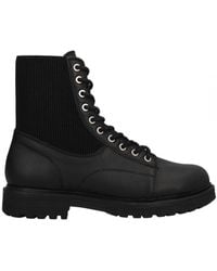 DIESEL - D-alabhama Ec Black Ankle Boots - Lyst