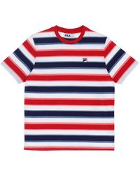 Fila - Chinese Pietersite Striped T-Shirt Cotton - Lyst