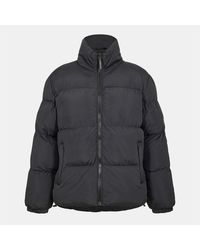274 Studio - Solid Patterned Zipped Pocket Puffer Jacket - Lyst