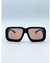 SVNX - Oversized Square Frame Sunglasses - Lyst