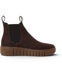 Tamaris - Leather Chelsea Ankle Boots - Lyst
