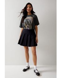 Warehouse - Premium Tailored Pleated Mini Skirt - Lyst