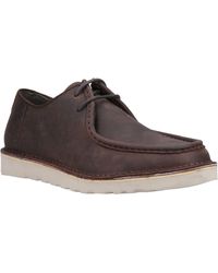 Hush Puppies - Otis Leather Lace-Up Shoes - Lyst