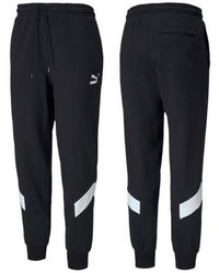 PUMA - Iconic Mcs Track Pants Cuffed Joggers 595743 01 Textile - Lyst