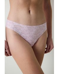 Penti - Floral Lace Brazilian Panties - Lyst