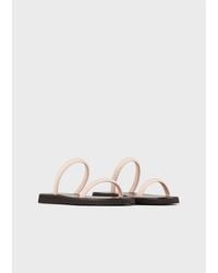 EA7 - Emporio Armani 2-Strap Sandals - Lyst