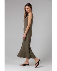 French Connection - Sleeveless Scoop Neck Flowy Maxi Dress - Lyst