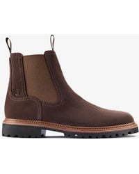 Clarks - Clarkridge Hi Dark Suede Boots - Lyst