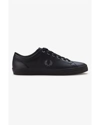 Fred Perry - Baseline Leather Trainers - Lyst