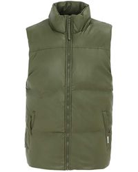 Firetrap - Herenvest Met Pu-Vulling (Leger Groen) - Lyst