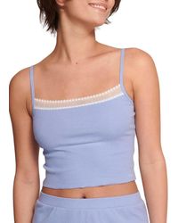 Sloggi - Go Ribbed Crop Top - Lyst