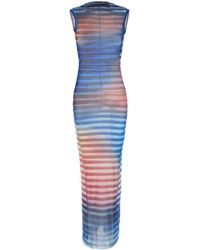 Jean Paul Gaultier - Long Dress "air" - Lyst