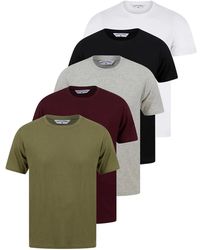 Tokyo Laundry - Cotton 5-Pack Short Sleeve T-Shirts - Lyst