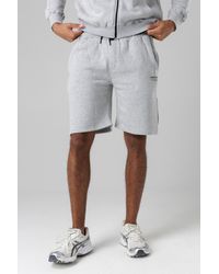 Firetrap - Regular Fit Cotton Blend Fleece Shorts With Drawstring Waist - Lyst