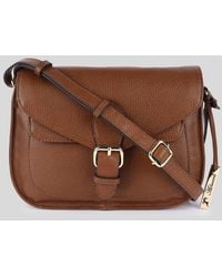 Ashwood Leather - 'Stile Fiorentino' Real Crossbody Bag - Lyst