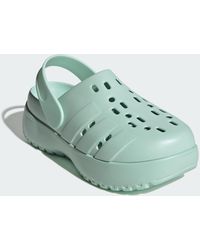 adidas - Adilette Platform Clogs - Lyst
