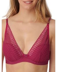 Triumph - Aura Spotlight Padded Bra Cassis Sode - Lyst
