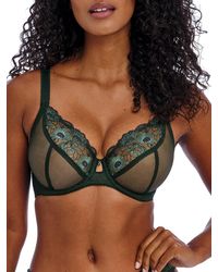 Freya - Loveland Sheer Plunge Bra - Lyst