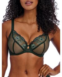 Freya - Loveland Sheer Plunge Bra - Lyst