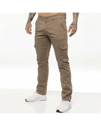 Enzo - Cargo Combat Chinos - Lyst