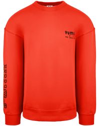 PUMA - X Mr Doodle Long Sleeve Crew Neck Graphic Sweatshirt 598682 20 Cotton - Lyst
