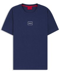 HUGO - Laze T Shirt 10261152 01 Pyjama Short Sleeve Top - Lyst