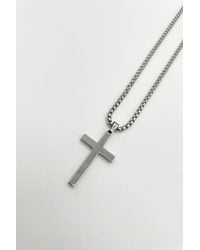 SVNX - Cross Pendant Necklace - Lyst
